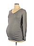 Motherhood Gray Pullover Sweater Size XL - photo 1