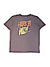 Heat Gear by Under Armour 100% Polyester Gray Active T-Shirt Size L (youth) - photo 1
