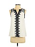 Market and Spruce 100% Rayon White Sleeveless Blouse Size S - photo 1