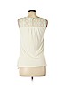 Jennifer Lopez Ivory Sleeveless Top Size M - photo 2