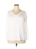 Lane Bryant White Long Sleeve T-Shirt Size 18 - 20 Plus - photo 1