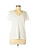 Splendid White Short Sleeve T-Shirt Size L - photo 1