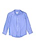 Cat & Jack Blue Long Sleeve Button-Down Shirt Size 6 - photo 1