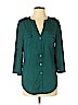41Hawthorn 100% Polyester Green 3/4 Sleeve Blouse Size S - photo 1