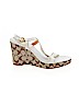 Coach White Wedges Size 10 - photo 1