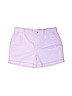 The Children's Place 100% Cotton Solid Purple Shorts Size 14 - photo 1