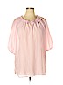 Forever 21 100% Polyester Pink 3/4 Sleeve Blouse Size XL - photo 1