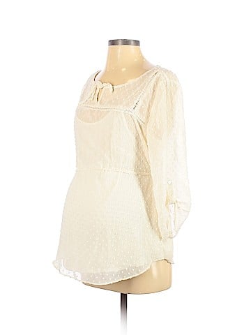 Motherhood 3/4 Sleeve Blouse (view 1)