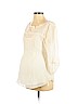 Motherhood Ivory 3/4 Sleeve Blouse Size M - photo 1