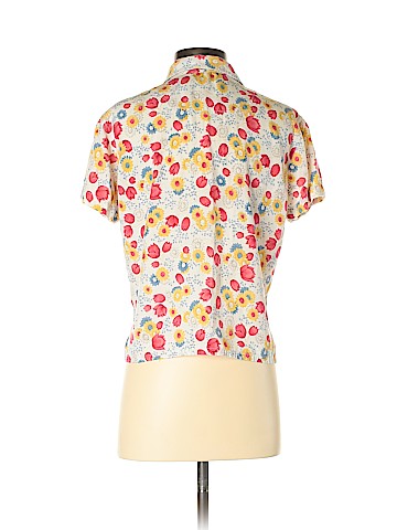 Lizwear by Liz Claiborne Short Sleeve Button-Down Shirt (view 2)