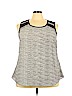 City Chic 100% Polyester Black Tank Top Size 22 Plus (XL) - photo 1