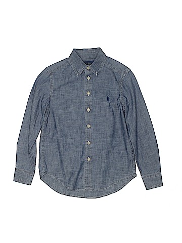 Ralph by Ralph Lauren Long Sleeve Button-Down Shirt (view 1)