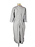 Who What Wear 100% Cotton Gray Casual Dress Size L - photo 1