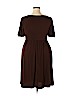 M.S.S.P. Brown Casual Dress Size 2X - photo 2