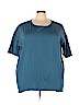 Lularoe Blue Short Sleeve T-Shirt Size 3XL - photo 1