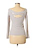 Lucky Brand Ivory Long Sleeve Top Size M - photo 2