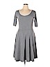 Lularoe Gray Casual Dress Size XL - photo 1