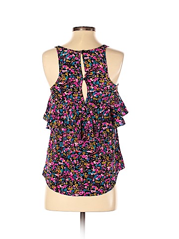 Rebecca Taylor Sleeveless Silk Top (view 2)