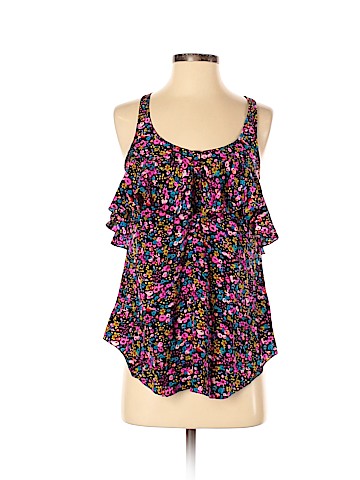Rebecca Taylor Sleeveless Silk Top (view 1)