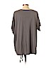 Beau Jours Gray Short Sleeve Top Size L - photo 2