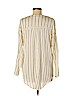 Amuse Society Ivory Long Sleeve Blouse Size M - photo 2