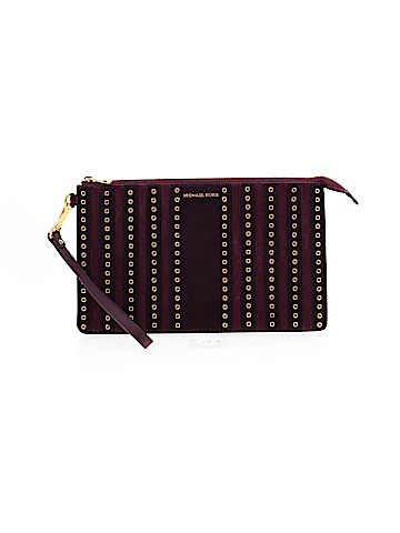 MICHAEL Michael Kors Leather Wristlet (view 1)