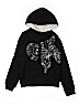 The Children's Place Black Zip Up Hoodie Size 10 - 12 - photo 1