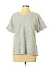 Ann Taylor LOFT Outlet White Short Sleeve Top Size M - photo 1