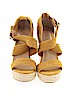 Charlotte Russe Yellow Wedges Size 8 - photo 2