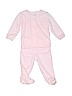 Just One You 100% Polyester Solid Pink Fleece Jacket 3-6 MO / 6 MO - photo 1