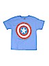 Marvel Blue Short Sleeve T-Shirt Size S (youth) - photo 1