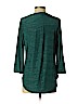Dana Buchman Green 3/4 Sleeve Top Size S - photo 2