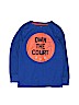 Gymboree 100% Cotton Blue Long Sleeve T-Shirt Size 5 - 6 - photo 1