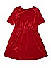 George 100% Polyester Red Special Occasion Dress Size 10 - 12 - photo 2