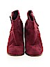 Liliana Burgundy Ankle Boots Size 10 - photo 2