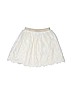 Johnnie b Solid Ivory Skirt Size 11 - 12 - photo 2