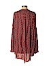 Free People 100% Rayon Brown Long Sleeve Blouse Size S - photo 2