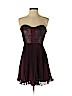 Tibi Burgundy Cocktail Dress Size 4 - photo 1