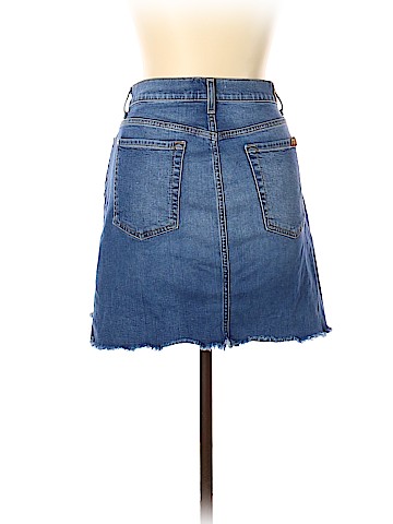 7 For All Mankind Denim Skirt (view 2)