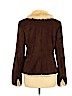 Assorted Brands 100% Polyester Brown Faux Fur Jacket Size 12 - photo 2