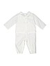 3 Pommes 100% Cotton White Long Sleeve Outfit Size 3-6 mo - photo 1