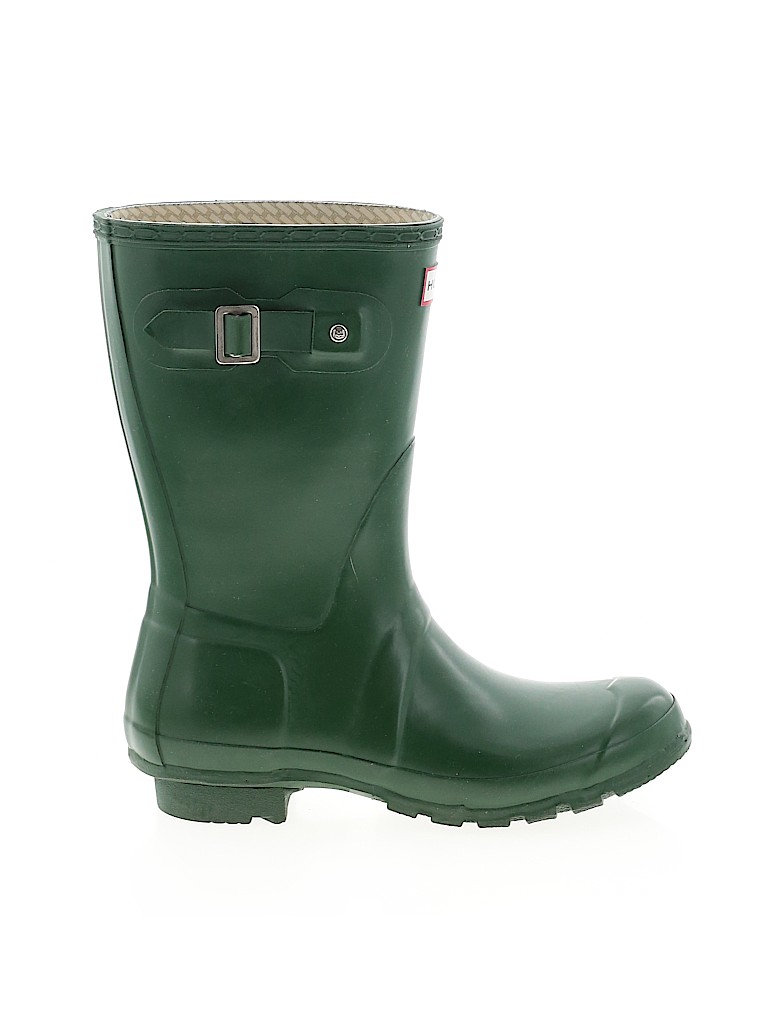 Hunter Green Rain Boots Size EU 39 - photo 1
