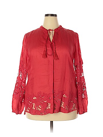 Elie Tahari Long Sleeve Button-Down Shirt (view 1)
