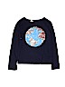 Gap Kids 100% Cotton Blue Long Sleeve T-Shirt Size S (kids) - photo 1
