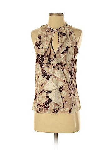 Parker Sleeveless Silk Top (view 1)