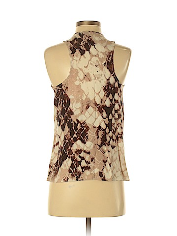 Parker Sleeveless Silk Top (view 2)
