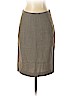 Theory Tan Wool Skirt Size 2 - photo 1