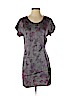 Rebecca Taylor 100% Silk Gray Casual Dress Size 0 - photo 1