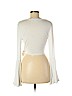 Urban Outfitters 100% Rayon White Long Sleeve Top Size M - photo 2
