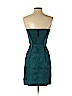 Rebecca Taylor 100% Silk Teal Cocktail Dress Size 0 - photo 2